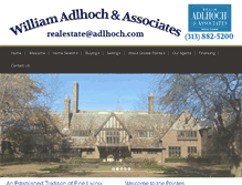 Tablet Screenshot of adlhoch.com